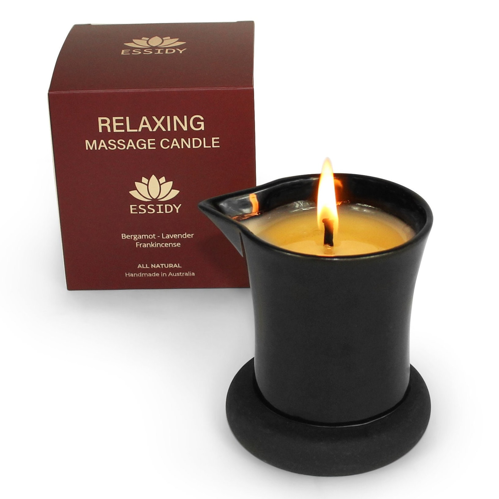 Body Oil Candle All Natural Massage Candle 5-8 Full Body Massages