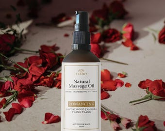 Massage Oil | Aromatherapy Aphrodisiac Blend | 100% Natural | 100ml