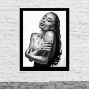 Sade Art Print - 10&quot;x13&quot; - Sketch