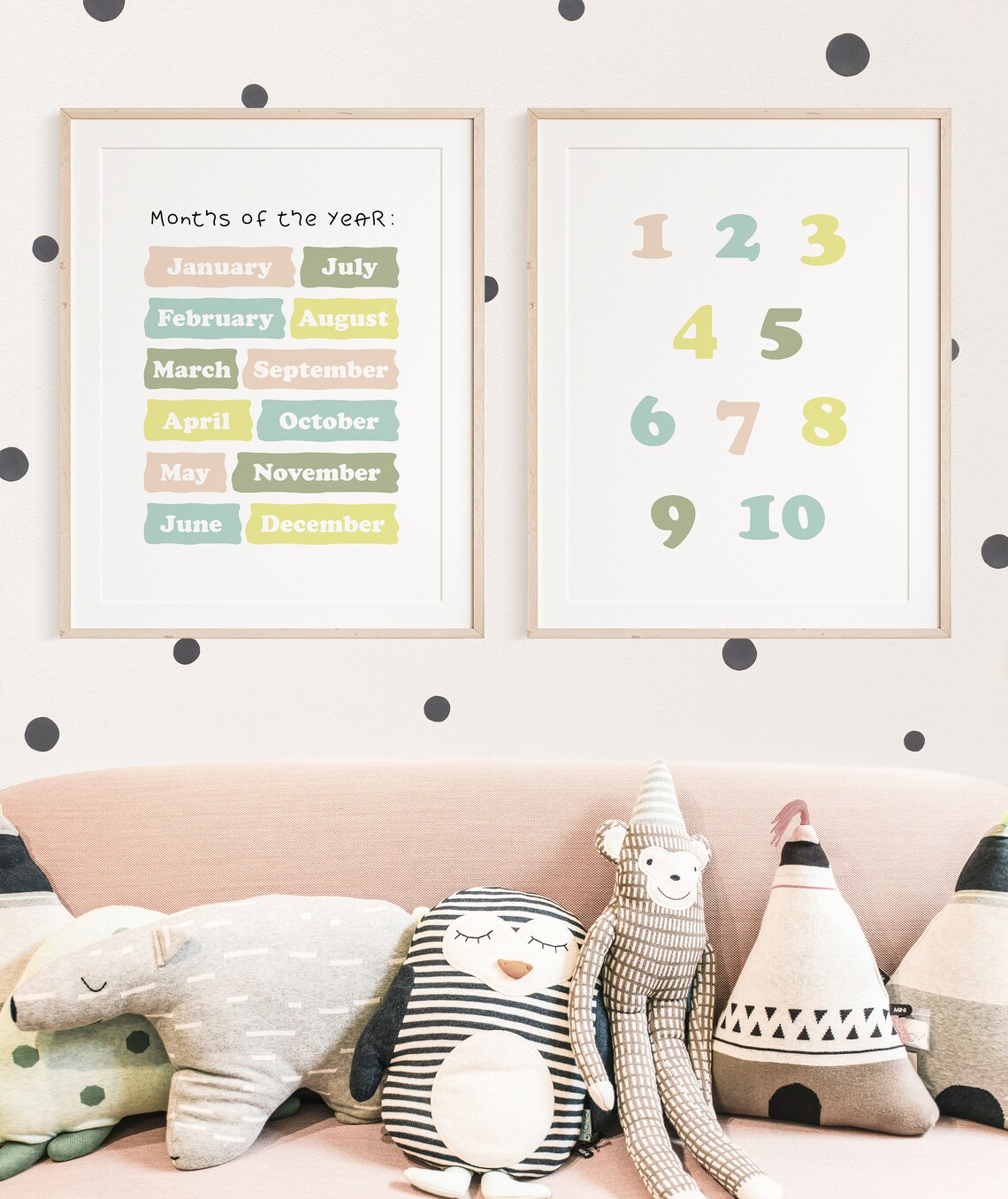 Learning Wall Art Set of 4 Printables Educational Learning Etsy