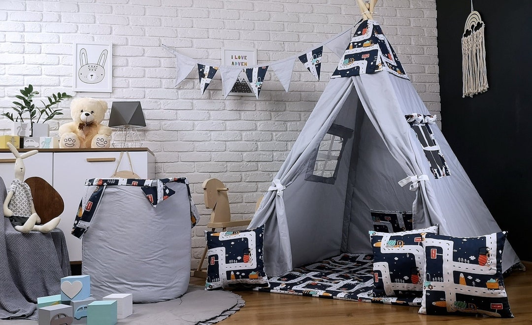 Melody Jane Puppenhaus Tipi Wigwam – Miniatur-Zelt Für Puppenhaus-Garten, Maßstab 1:12