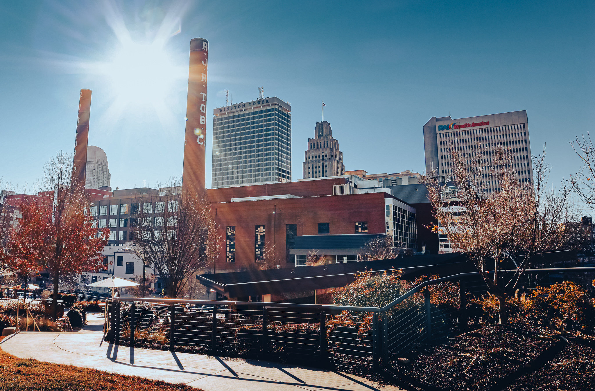 Bailey Park Print Winston Salem Photo Winston Salem Nc Etsy