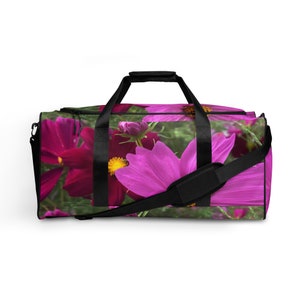 Vermont Wildflower Duffel Bag | Women&#39;s Travel Gym Carry-On
