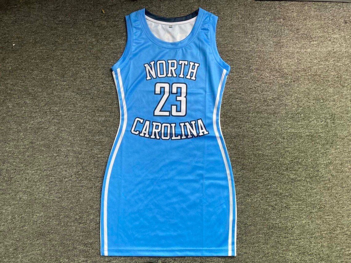 North Carolina jersey dress Etsy