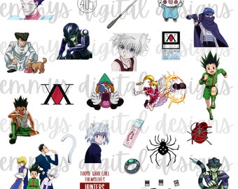 Hunter X Hunter Svg Etsy