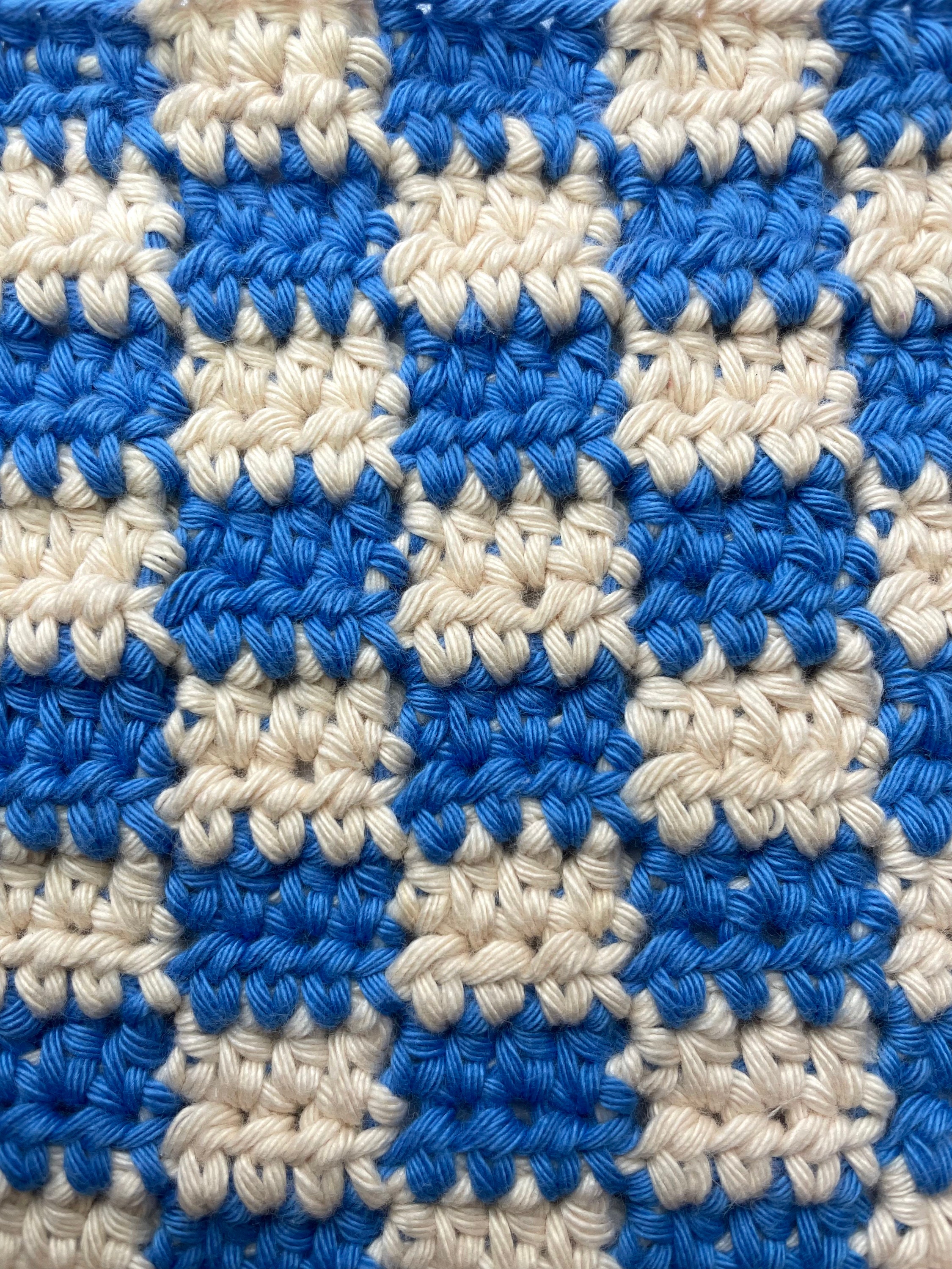 PDF Pattern Crochet Book Cover Checkerboard Pattern Step by Step - Etsy