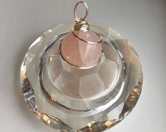 Rose Quartz~ Pendant