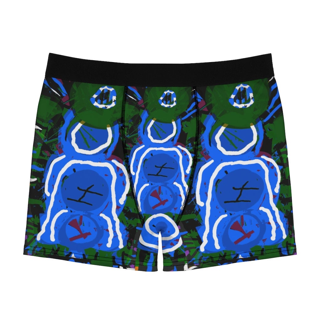 Funky Print Men's Boxer Briefs Etsy