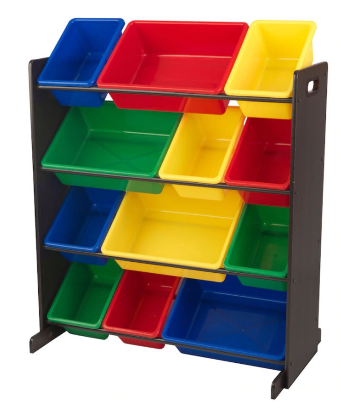KidKraft Sort It & Store It Unit Espresso with Primary Bins | Etsy