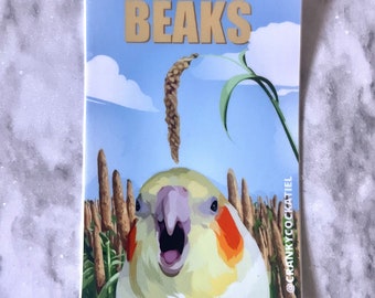 BEAKS Cockatiel Sticker