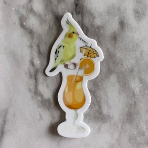 Cockatiel Hour Sticker