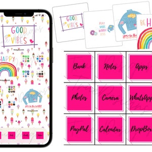 Dolci prelibatezze: icone, widget e sfondi iOS.