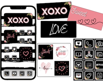 Floral Cutie- iOS Icons, Widgets & Wallpapers.
