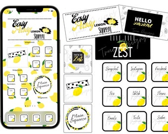 Lemonade- iOS Icons, Widgets & Wallpapers.