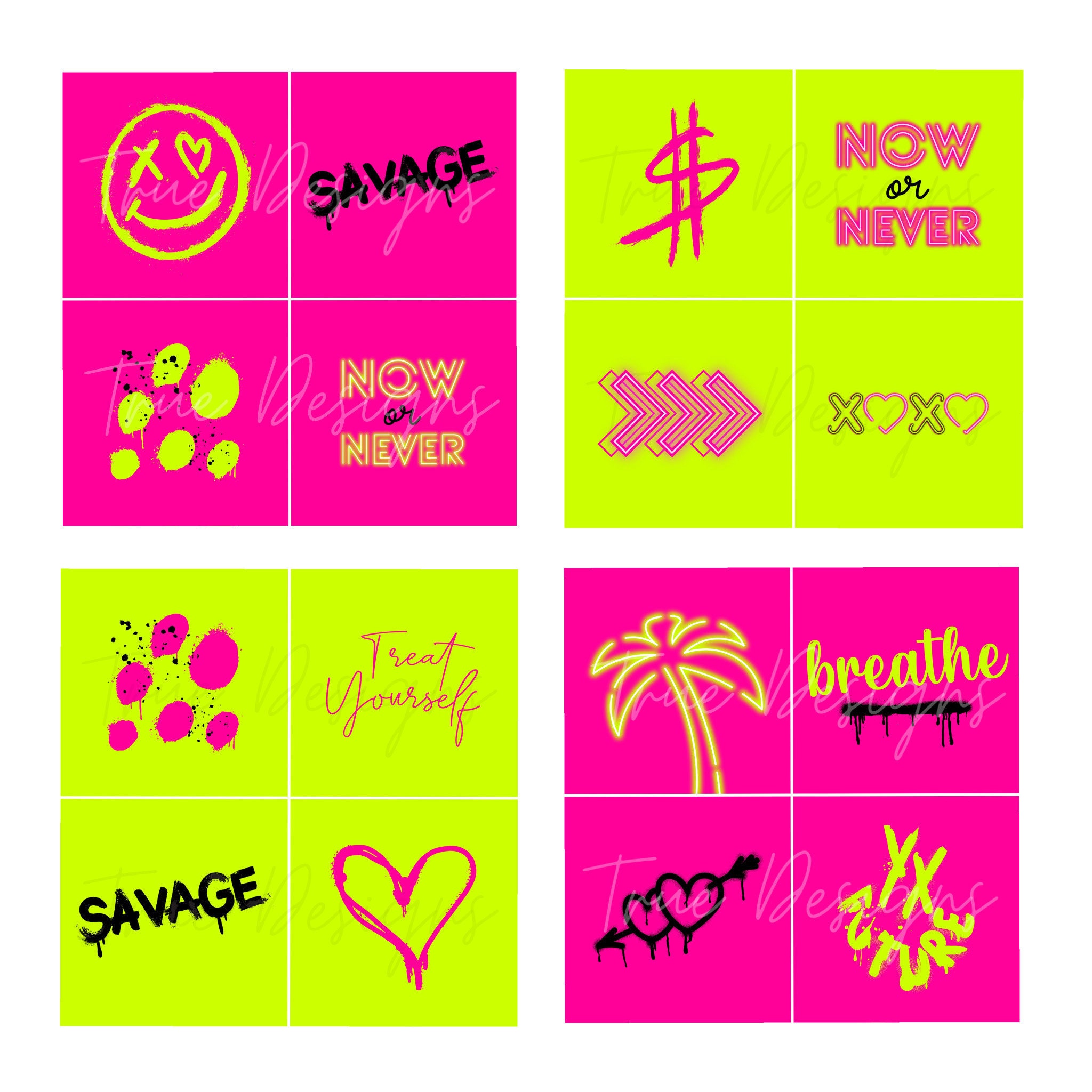 Summers Rapper Icons Neon Summers - Ios Icons, Widgets & Wallpapers. - Etsy