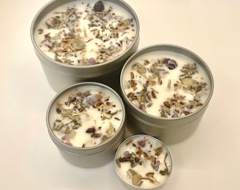 Vela de hechizo de intención curativa