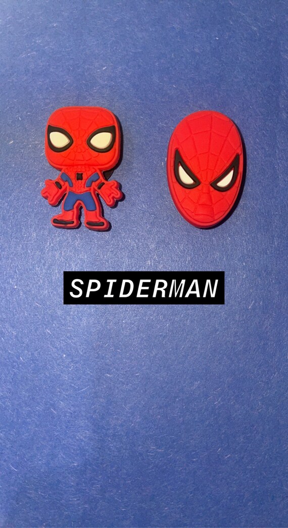 crocs spiderman charm