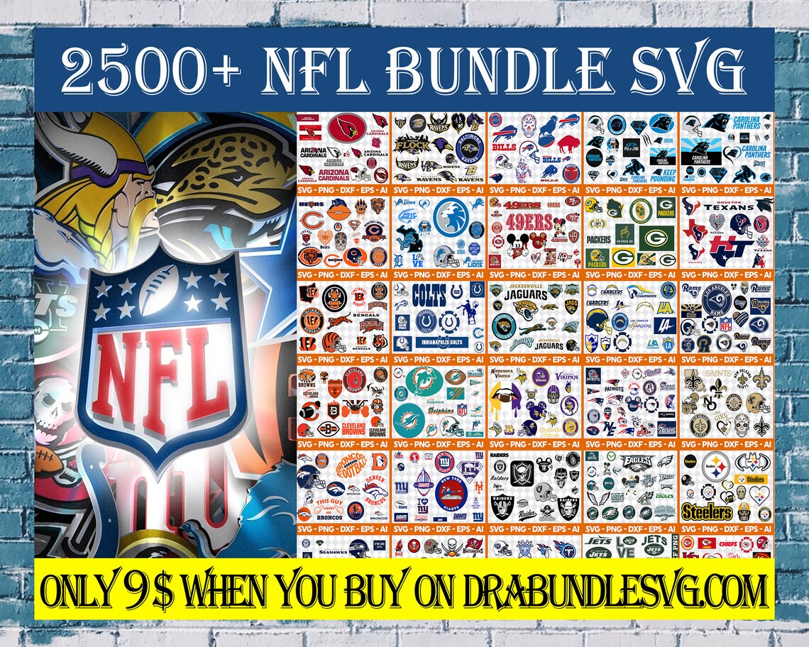 Download Mega bundle sport svg NFL svg Bundle NFL svg digital file ...