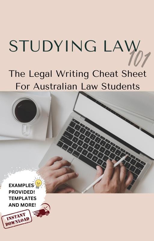 JuraStudent Spickzettel | Australische JuraStudenten Notizen | Impressum Australien | Rechtliche Hinweise | Rechtsführer | Australisches Gesetz Bündel |