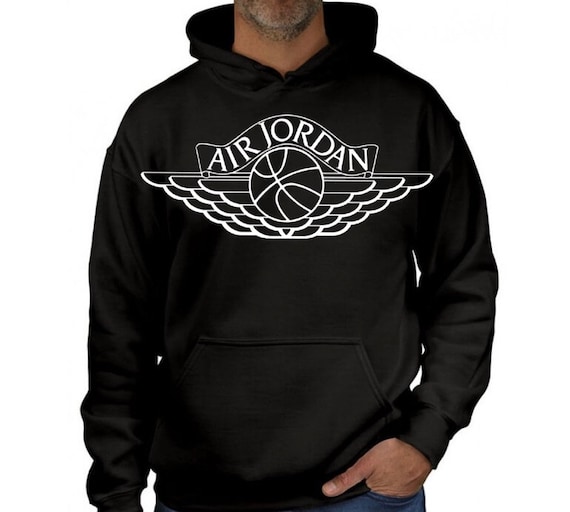 Air Jordan Wings Reverse Inspired Hoodie Jordan 1 Flight OG Jordan 1 Breds Jumpman MJ 1985 Chicago Banned Air Jordan 1 Etsy