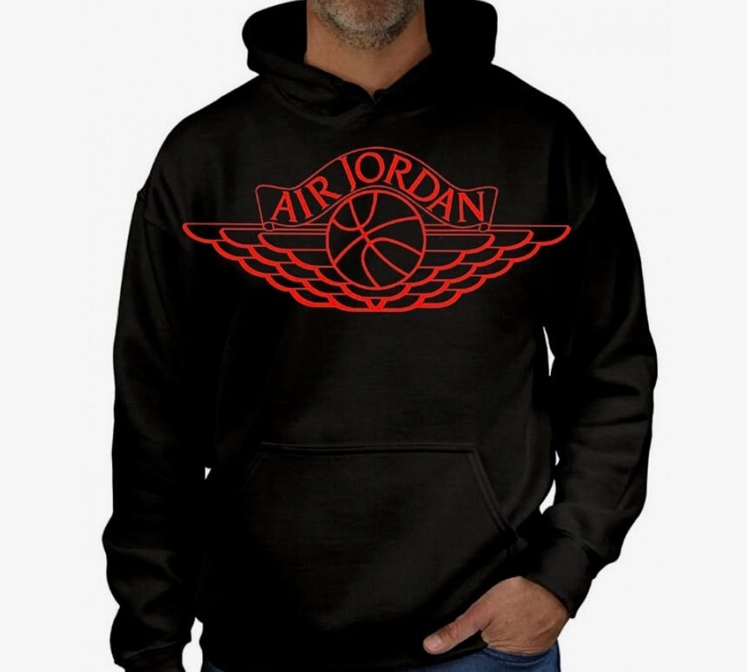 Air Jordan Wings Reverse Inspired Hoodie Jordan 1 Flight OG Jordan 1