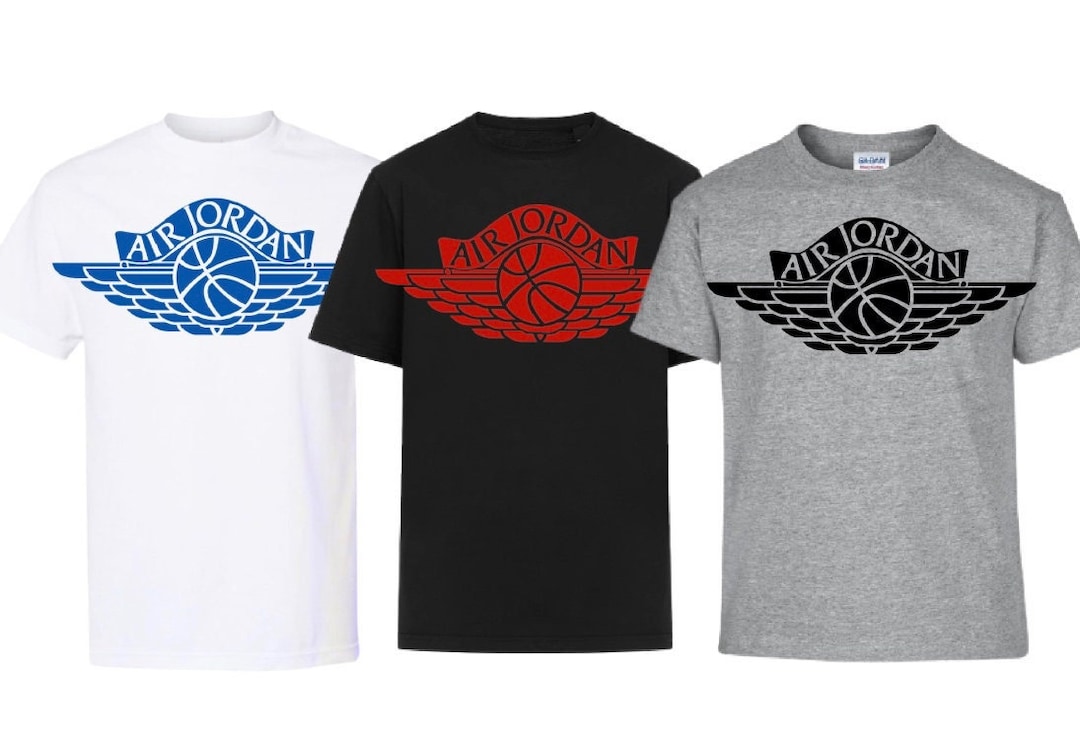 Air Jordan Wings Inspired Tshirt Jordan 1 Flight OG Jordan 1 Breds 