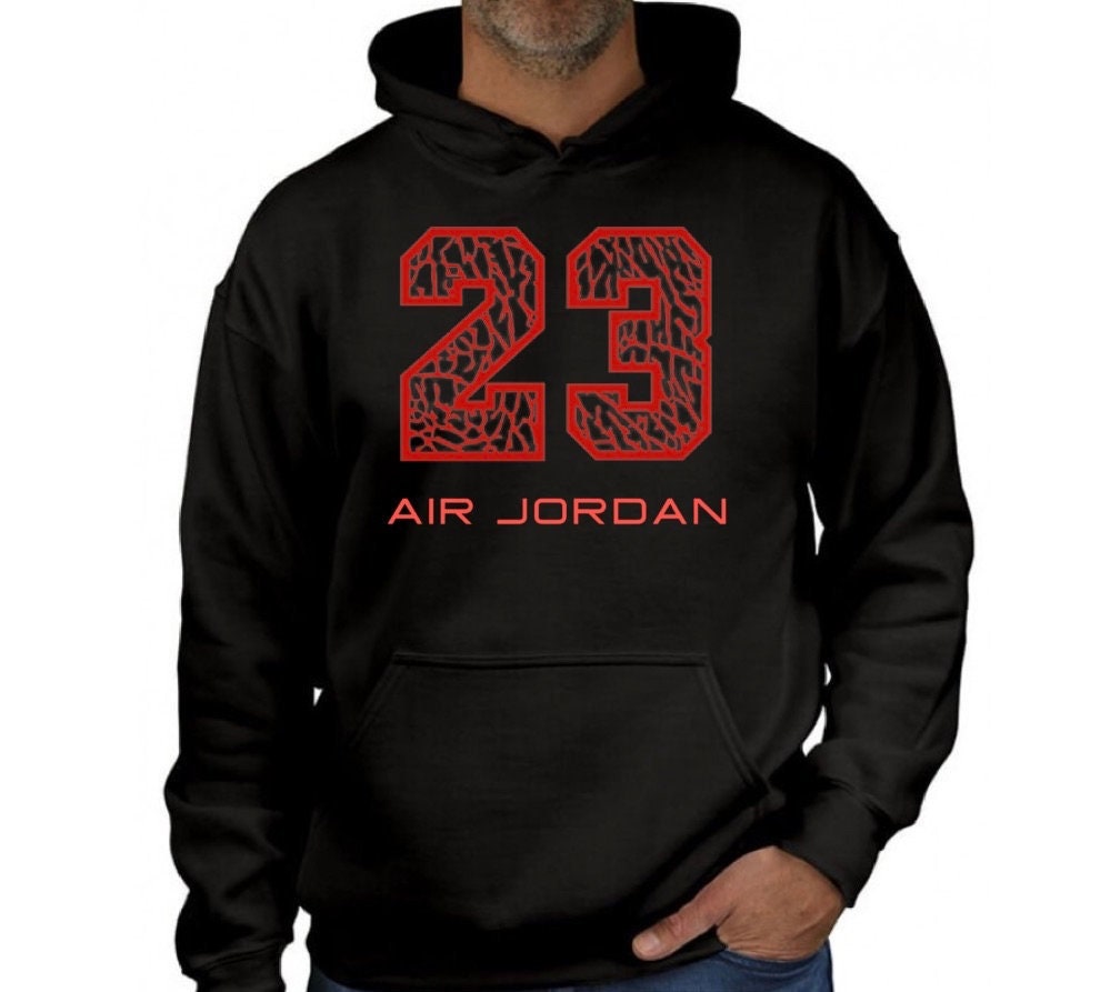 Jordan Hoodie Jordan 3 Inspired III Jordan 1 Flight OG Jordan - Etsy