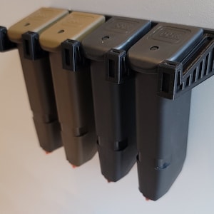 Glock Magazine Wall Mount Single 4 Slot