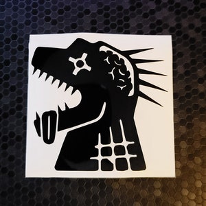 Kaiman Head Vinyl Decal