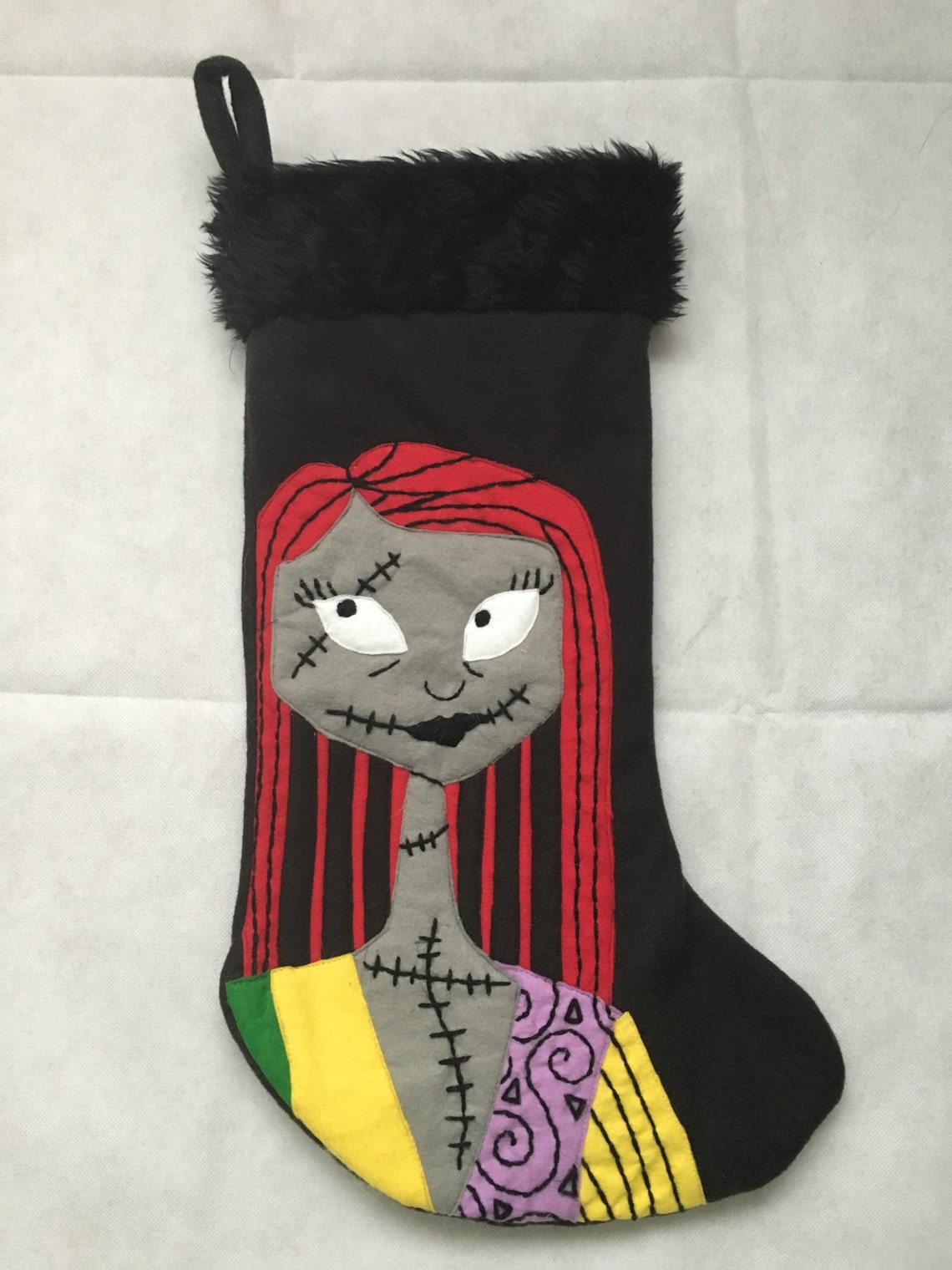 Sally Nightmare Before Christmas Christmas Stocking Etsy Nightmare Before Christmas Stocking