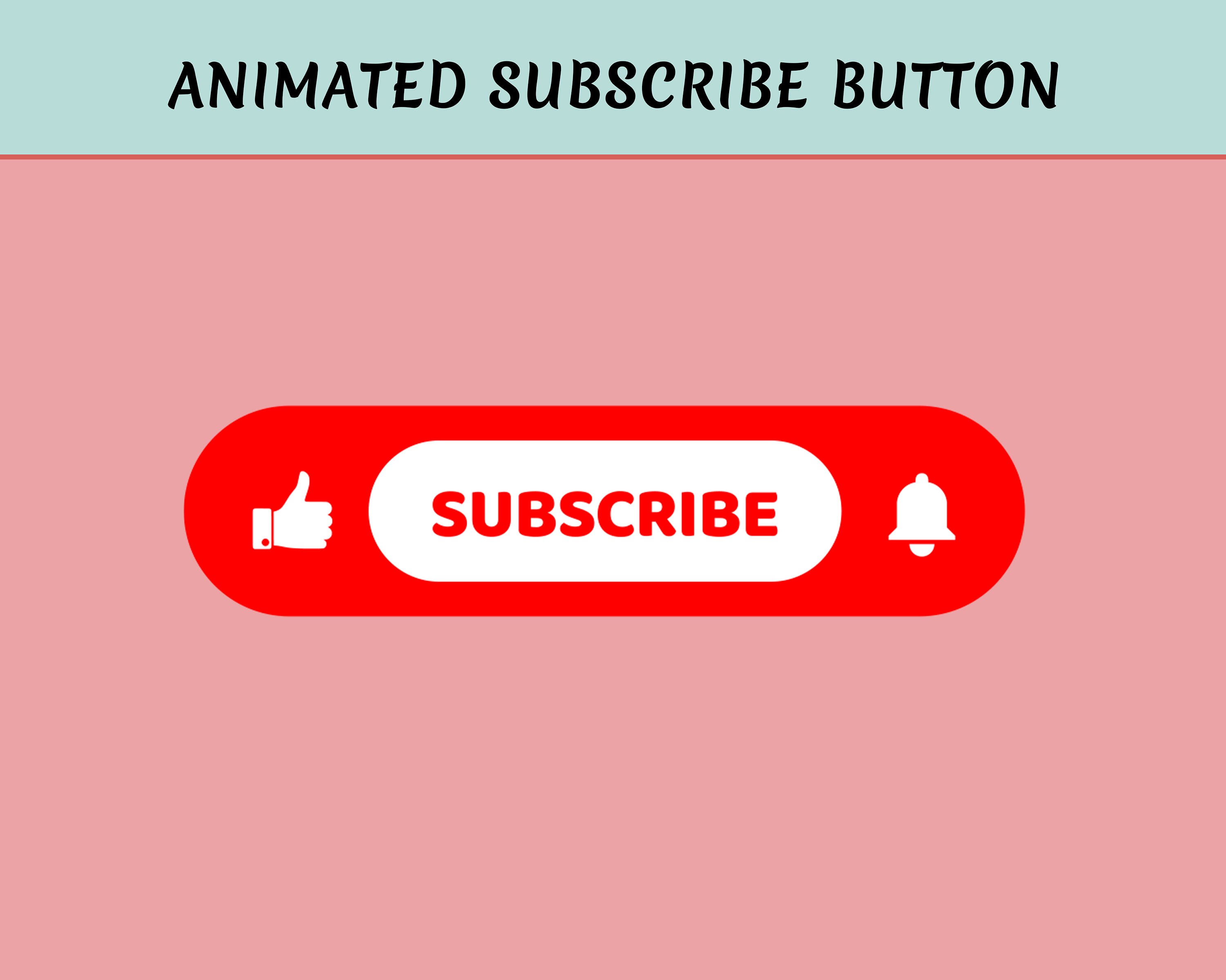 Youtube Subscribe Button Green Screen and Transparent - Etsy Youtube Subscribe Button Green Screen and Transparent - Etsy