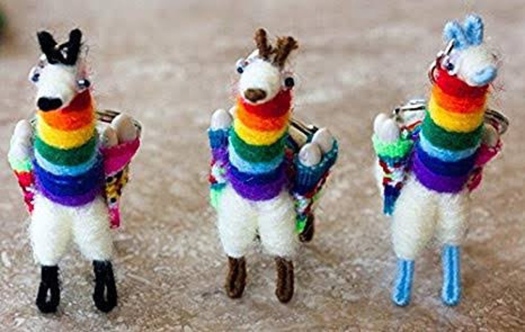 Peruvian Keyring - Etsy