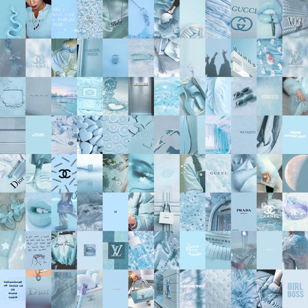 Blue Aesthetic Items - Etsy