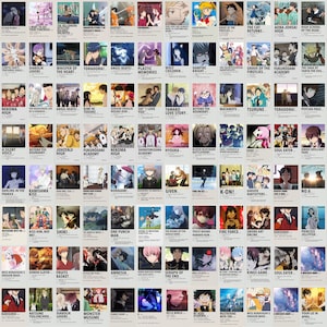 210 PCS Anime Movie Poster Wall Collage Kit | Anime Manga Aesthetic Photo Collage Prints | Anime Pictures Room Decor DIGITAL DOWNLOAD 4x6