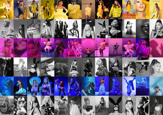 Tezza Collage Kit Ariana Grande Ariana Grande Wall Collage Kit Ariana Grande  Room Decor DIGITAL DOWNLOAD 257 PCS - Etsy Australia