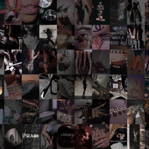 Grunge Wall Collage Kit | Grunge Aesthetic Collage Kit | Grunge Photo Collage  ( DIGITAL DOWNLOAD ) | 140 PCS