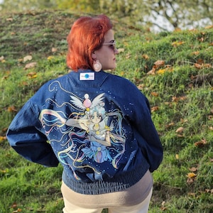 Sailor Moon Denim Jacket - Etsy