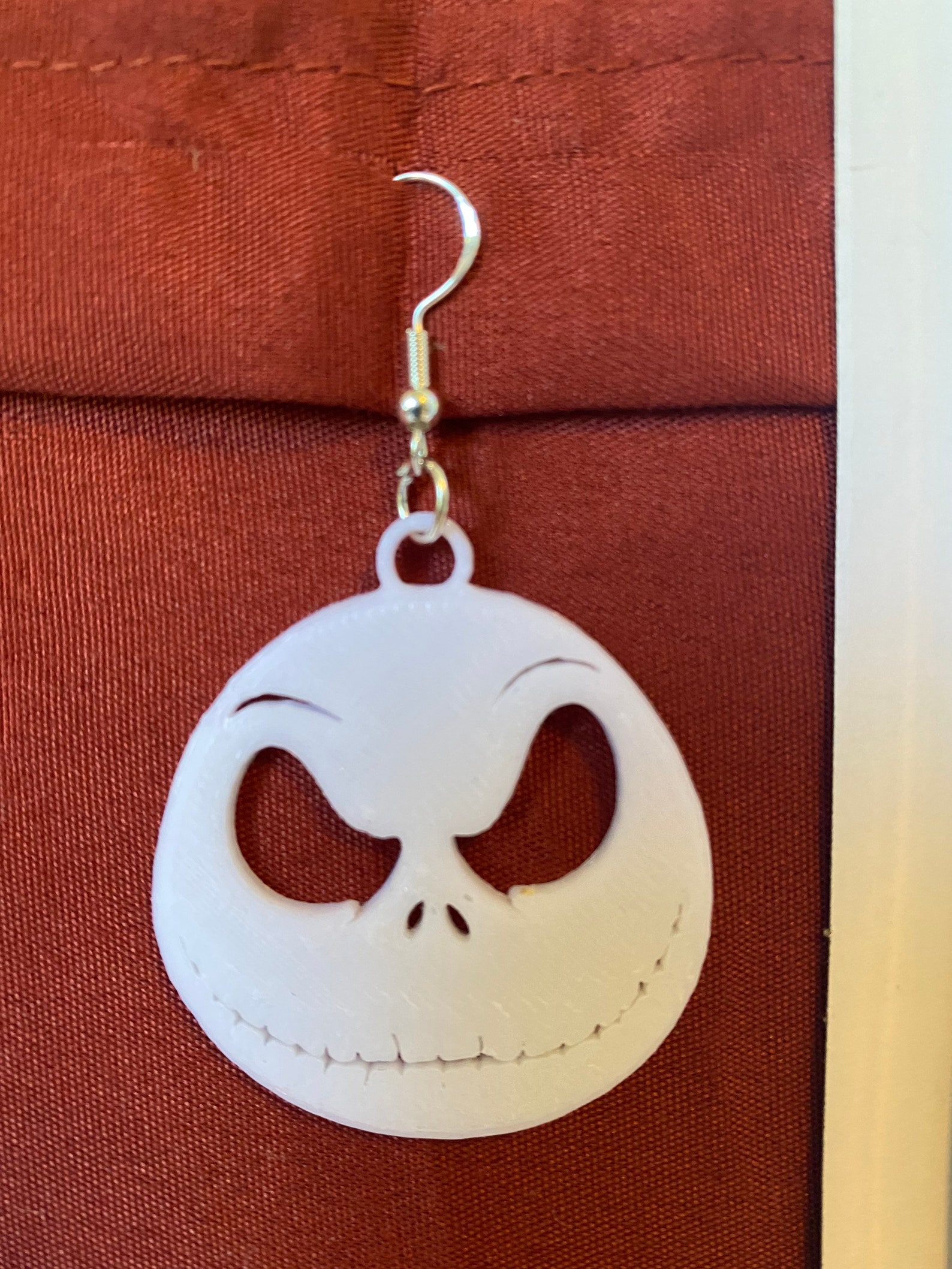 Jack Skellington 3d printed earrings Nightmare Before Etsy