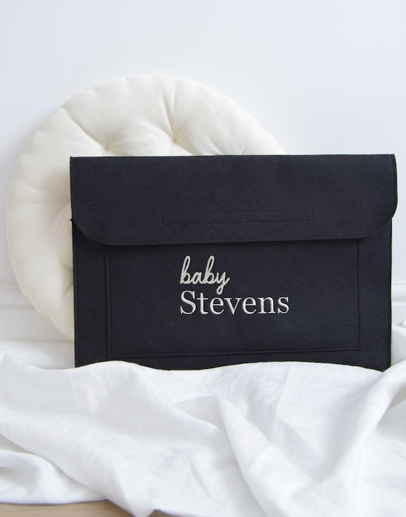 Set regalo di gravidanza personalizzato Cartella documenti per bambini Note  di gravidanza Nuovo set regalo per bambini -  Italia