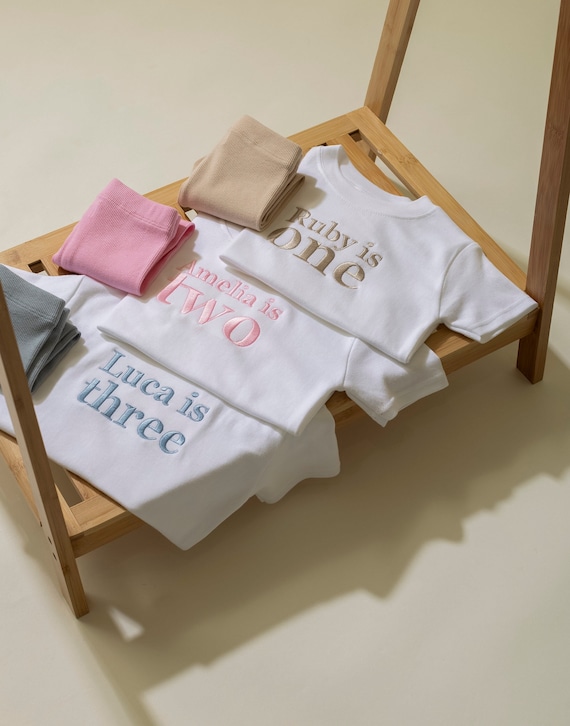 Personalised First Birthday Outfit - First Birthday Summer Top - Girls Boys First Birthday Top -  Birthday Top - First Birthday Sweatshirt