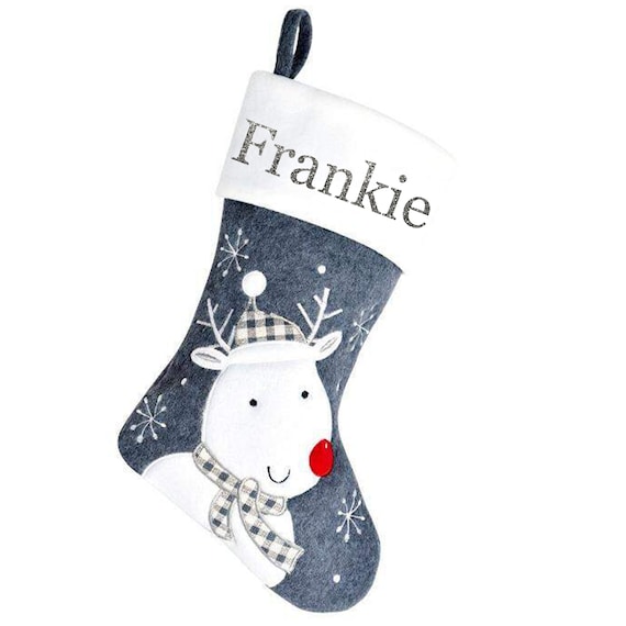 Personalised Initial Glitter Xmas Stocking Luxury Sack Santa Deluxe Christmas Personalised Initial Glitter Xmas Stocking Luxury Sack Santa Deluxe Christmas