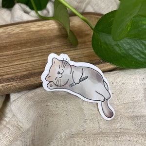 T1D Insulin Pen Calico Cat Sticker , Diabetes, Type 1, T1D, Type One Sticker, Diabetic, Kids Diabetes
