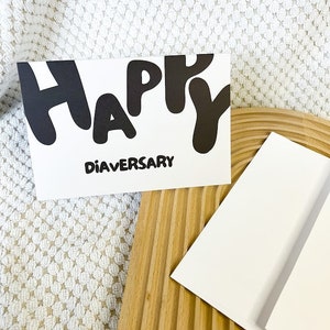 T1D Happy Diaversary Bubble Card, Diabetes, Type 1, T1D, Type One, Diabetic, Kids Diabetes