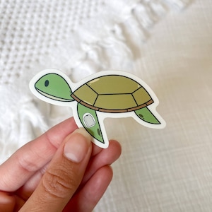 T1D Omnipod Sea Turtle Sticker , Diabetes, Type 1, T1D, Type One Sticker, Diabetic, Kids Diabetes