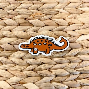 T1D Ankylosaurus FreeStyle Libre Sticker, Dinosaur, Diabetes, Type 1, T1D, Type One Sticker, Diabetic, Kids Diabetes