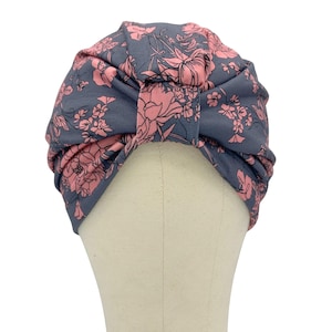 Snappy Chemo Headwear For Hair Loss Women, Silky Lined Hat For Alopecia, Cute Gift For Cancer Patients, Soft Chemo Beanie Turban Bald Head