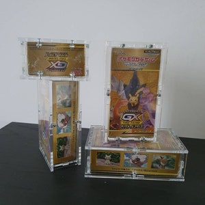 Acryl Case voor Pokemon Japan Display Protective Box Protector Perfecte Bescherming NIEUW