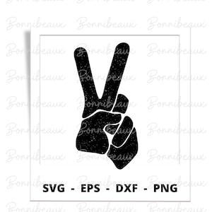 Hands, Peace Sign, Victory, SVG PNG DXf, EPS, Instant Download, Digital Download, Clipart,Vector File, Positive gesture,Figurines, Vintage