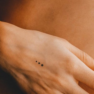 Breath - Natural Temporary Tattoo | 2-week tattoo | Semi-permanent tattoos
