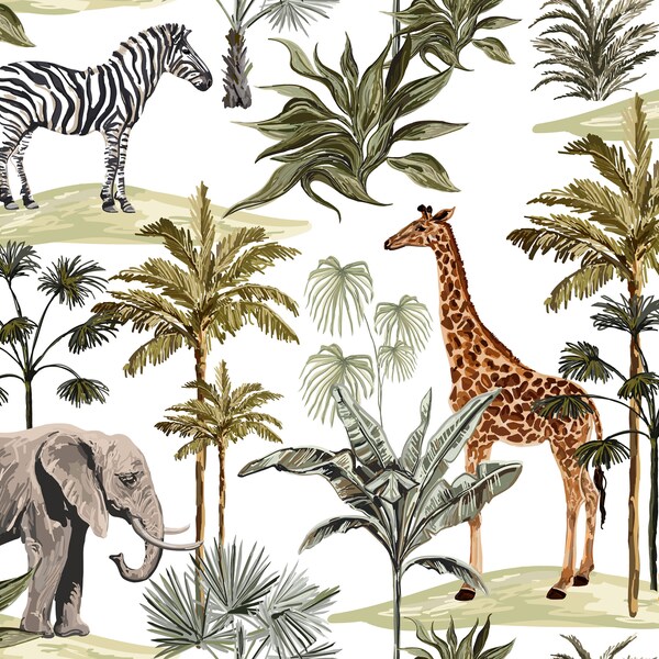 Tissu / Fabric: Jungle aventure (DBP)